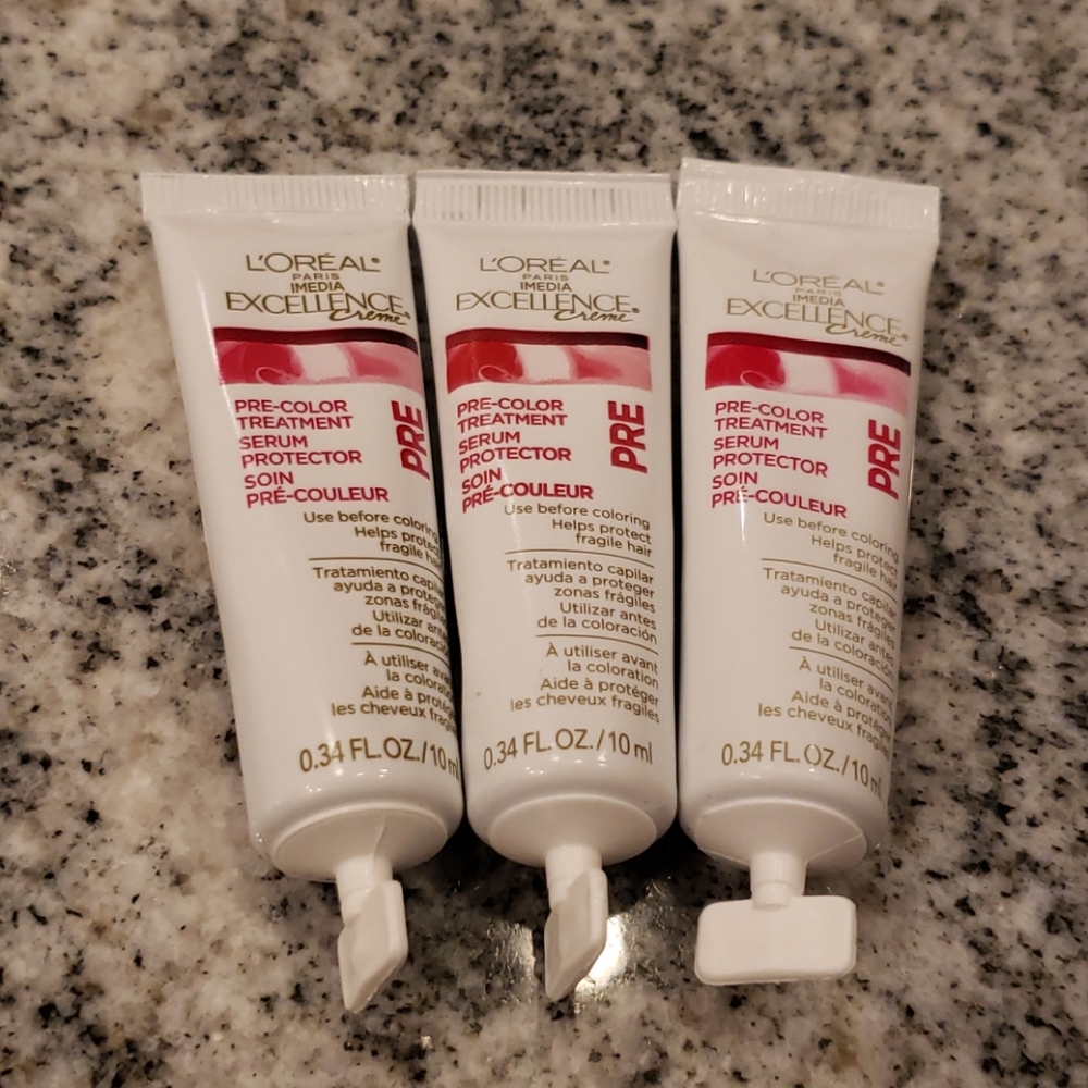 L'Oreal Excellence Pre-Color Treatment Serum Tubes